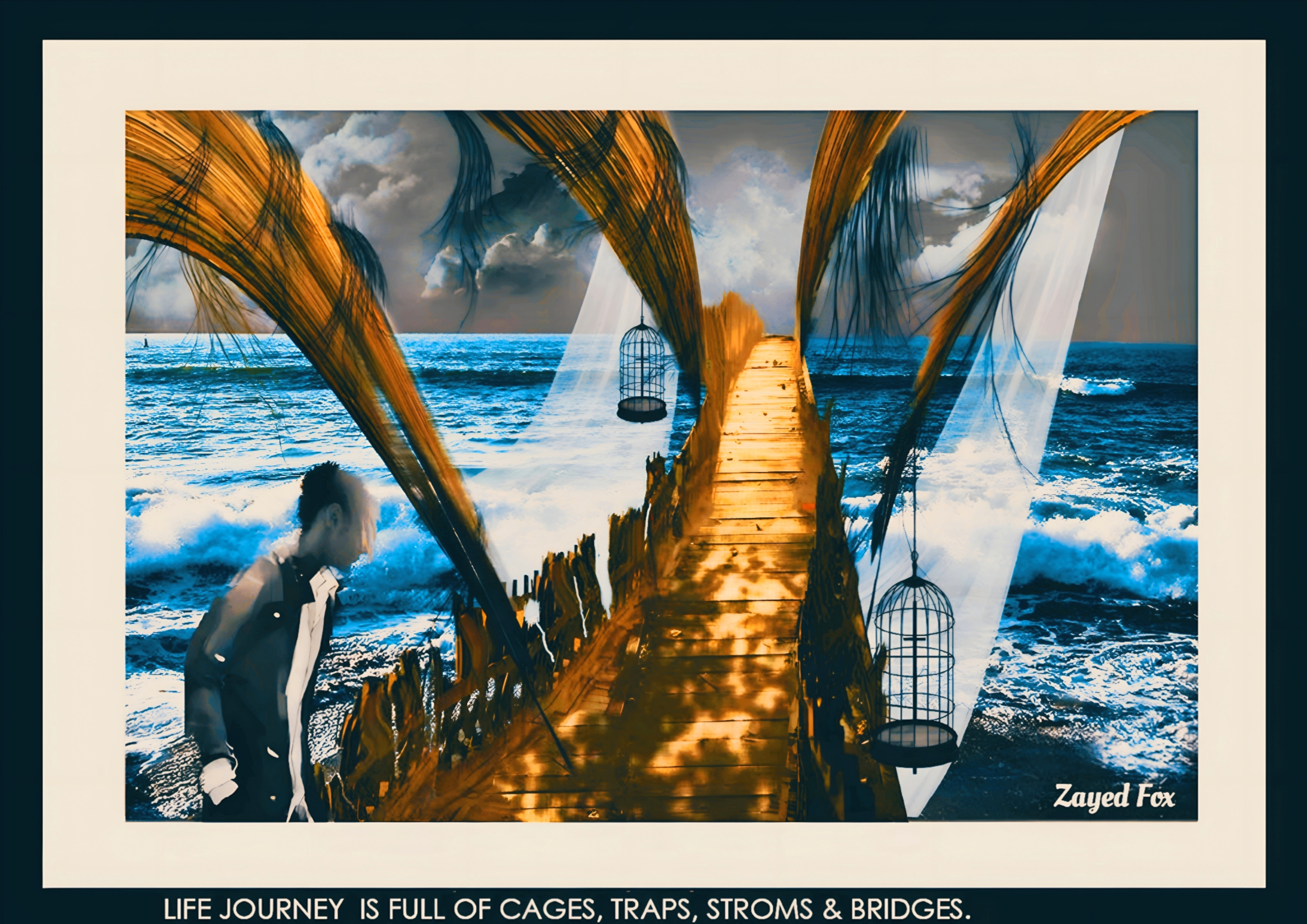 Life Journey — Cages, Traps, Storms and Bridges